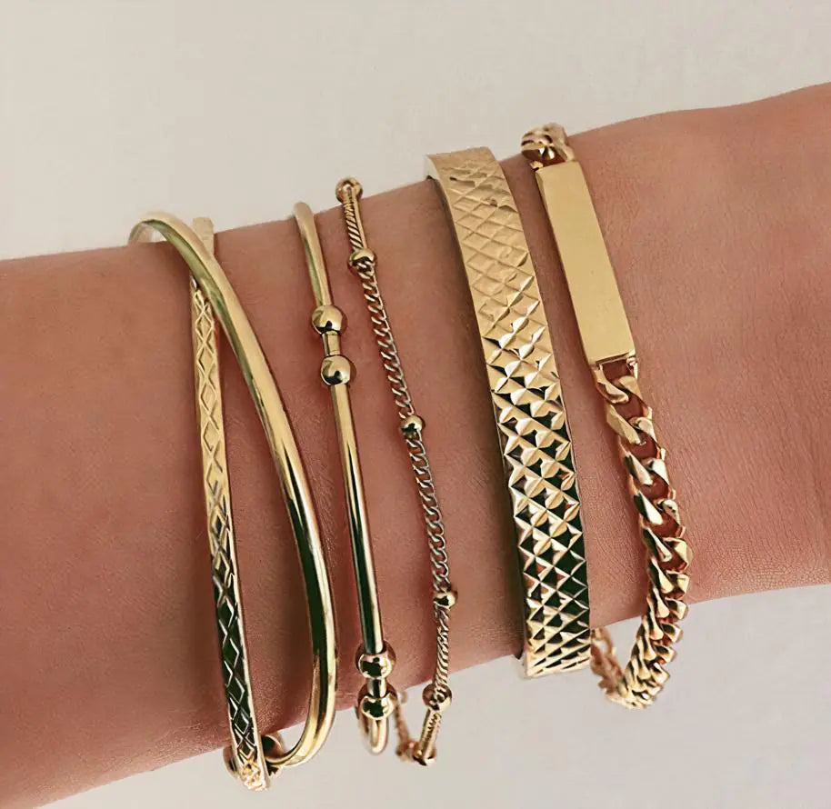 Stacked Bracelet Set #18