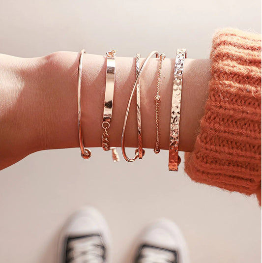 Stacked Bracelet Set #18